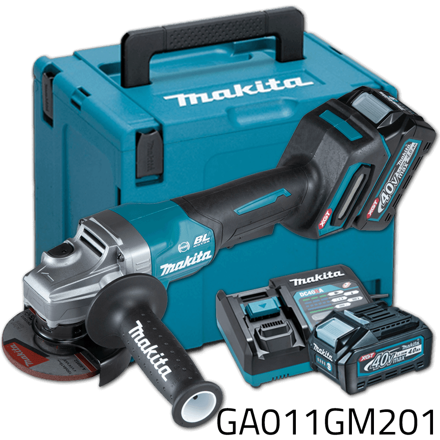 Makita GA011GM201 40V Cordless Brushless Angle Grinder (XGT-Series) | Makita by KHM Megatools Corp. Makita GA011GM201 40V Cordless Brushless Angle Grinder (XGT-Series) | Makita by KHM Megatools Corp.